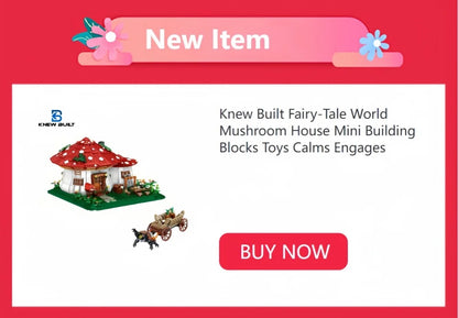 Taohuatan Lake Themed Micro Brick Building Blocks Set Adult Creative Toys Unique Chinese Landscape Model Bricks with LED Light