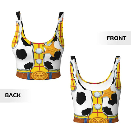 EtherealBe Toy Story Jessie Sports Bra for Women