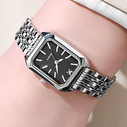 Fashion Women's Watches Gold Steel Strap Luxury Ladies Quartz Wristwatches Qualities Female Roman Scale Clock relógio feminino