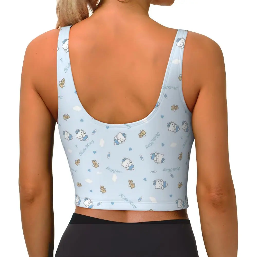 EtherealBe Hello Kitty Sports Bra for Women