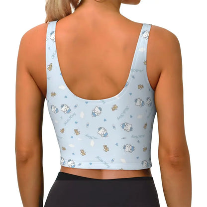 EtherealBe Hello Kitty Sports Bra for Women