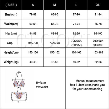 CLOOCL Mexico Flag Bikini Sets Fashion Sexy Swimsuits Beach Pool Vacation Adjustable Lacing Bikini Suits No Chest Pad
