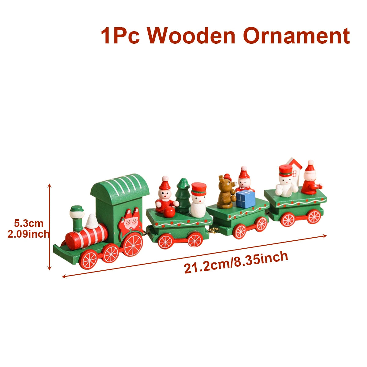 Christmas Train Merry Christmas Decorations For Home 2025 Cristmas Ornament Xmas Navidad Noel Gifts Happy New Year 2025 Decor