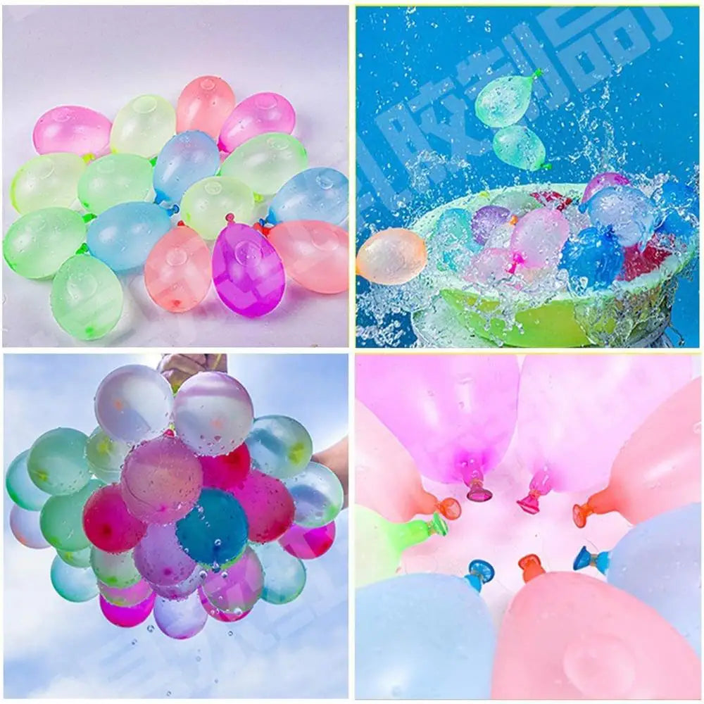 New Air Balloon Pumping Station Hand Balloon Filler Inflator With 500 Water Balloons For Kids Outdoor Water Fun Summer Toys