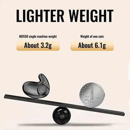 Bluetooth 5.3 AI Translation Earphones Support 135 Language Wireless Headphones Sleep Headsets HiFi Noise Reduction Earbuds