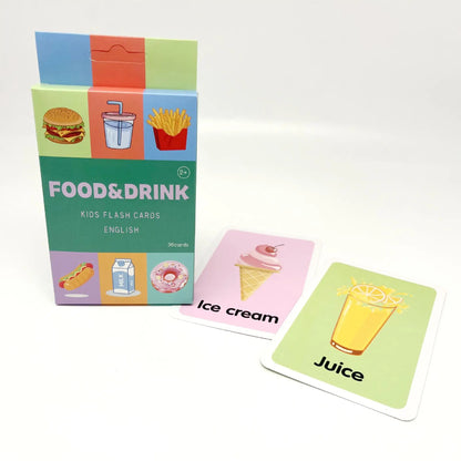 Montessori Alphabet Flashcards for Kids 3-14 Years, 36 Cards x 8 Themes, Educational Toys, Reading/Writing Learning Games Gift