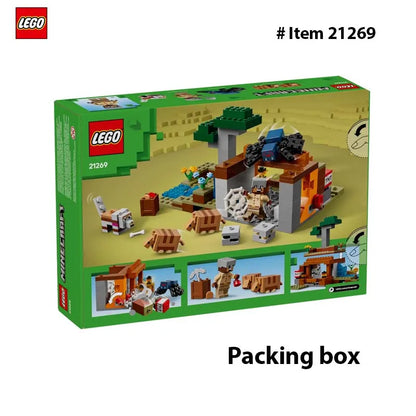 LEGO 21269  Minecraft The Armadillo Mine Expedition Toy Figures and Playset - Building Minecraft Toy for Kids, Boys and Girls