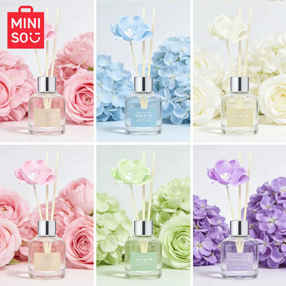 MINISO Green Plants, Fragrance Flameless Aroma Diffuse Lavender Vine Volatile Aroma, Gardenia Flower Air Freshener