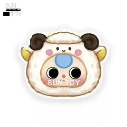 Baby Three Twelve Constellations Plush Blind Box Tide Bag Decorative Pendant Mystery Box Kawaii Doll Surprise Toy Christmas Gift