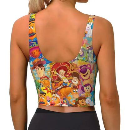 EtherealBe Toy Story Jessie Sports Bra for Women