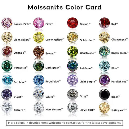 2 Carat Moissanite Ring D Color With Certificate 925 Sterling Silver Butterfly Flower Fairy Ring Engagement Gift Luxury Jewelry