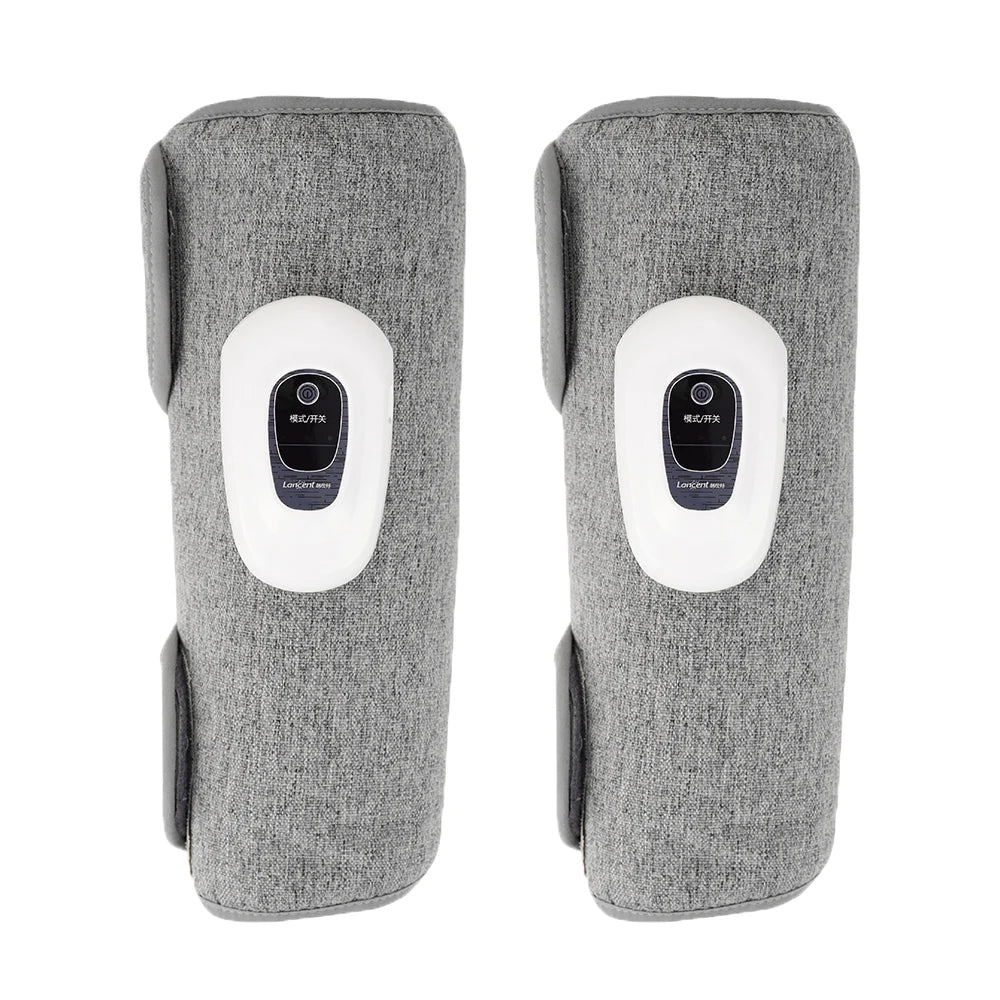 3 Gears 3 Modes Leg Calf Massager Cordless Air Pressure Massager for Fitness Office Gym Muscle Relaxation 15Min Timer