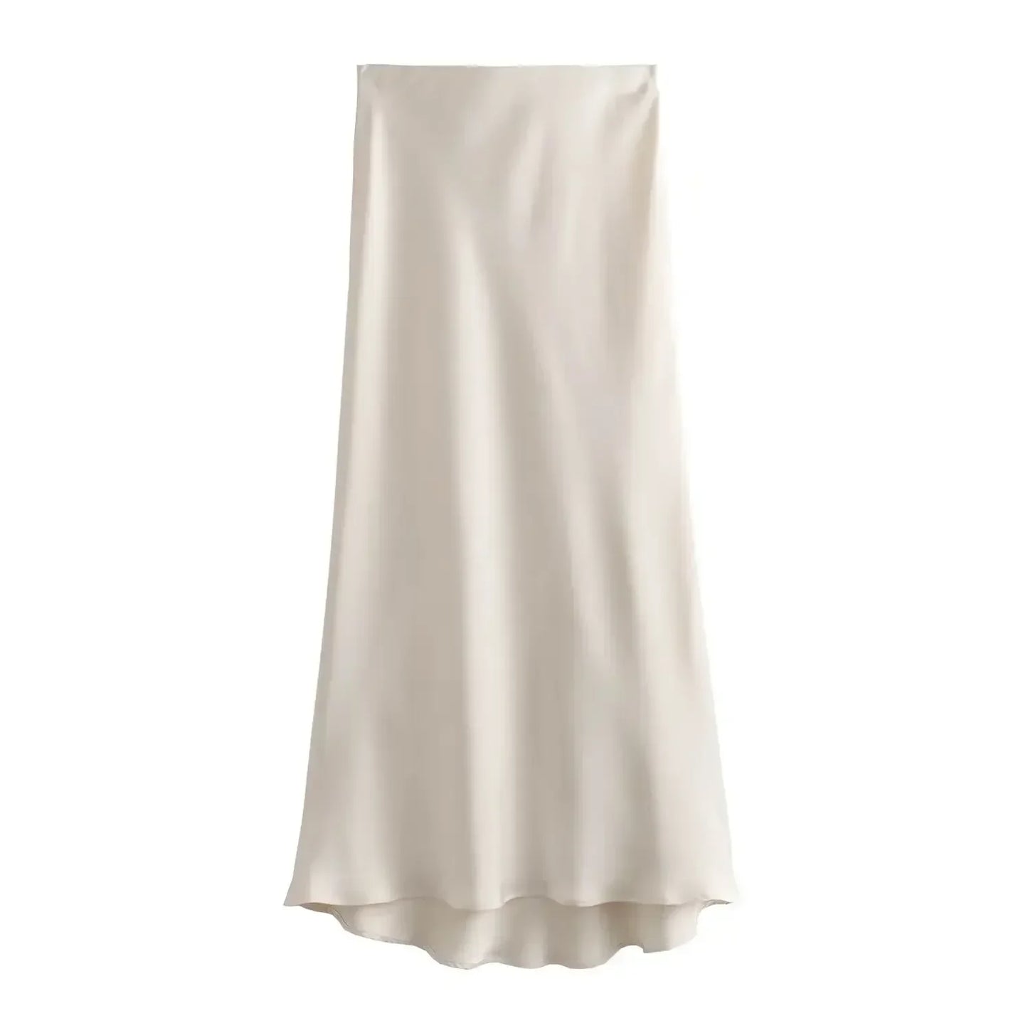 Foridol Autumn Winter Burgundy Satin Skirt Women Party Silk Skirt High Waist Straight Long Faldas Mujer Christmas Skirt