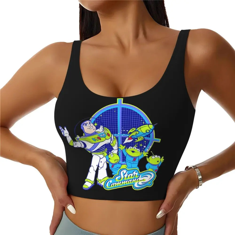 EtherealBe Toy Story Jessie Sports Bra for Women