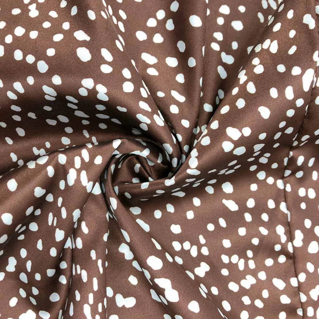 Temperament Skirt Women's Fashion Summer Casual Leopard Print Front Split Long Skirts Holiday Fashion Streetwear for Ladies
