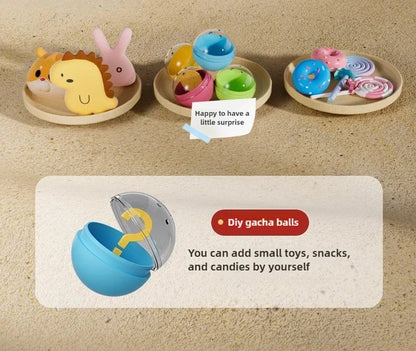 Children Mini Claw Machine Toy DIY Coin Operated Play Game Electric Clip Doll Arcade Machine Kids Interactive Toy Christmas Gift