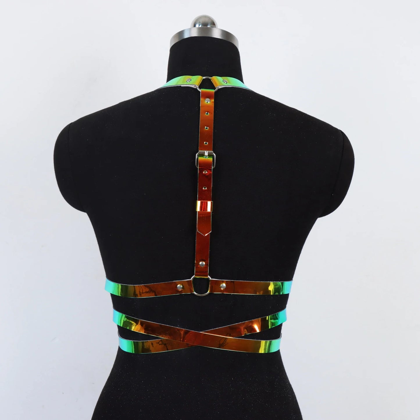 Women's Accessories Corset Waist Belt Harness Fashion Luxury Female Belt Goth Gothic Faux Leather Harness Belt Chain Belt
