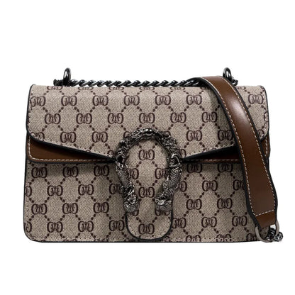 Fashion Popular Women's Bag Trend Brand Retro Chain Shoulder Bag High Quality Ladies Crossbody Bag Designer Luxury Handbag
