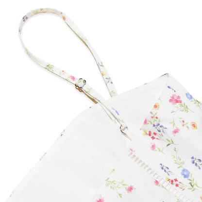 Mingmingxi Summer Floral Print Dress Elegant 2025 New Arrivals Spaghetti Strap Flare Dress Maxi Holiday Party Dresses Women