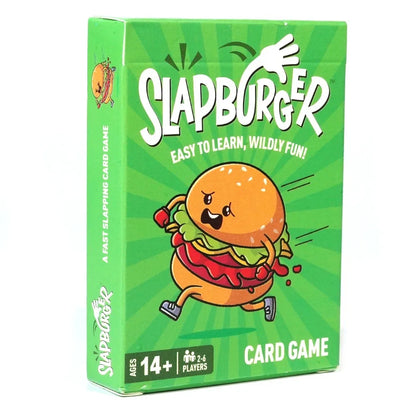 Slapburger Card Game Fun Family Games for Game Night Playing Card Games Families Party Gifts 2-6 Players