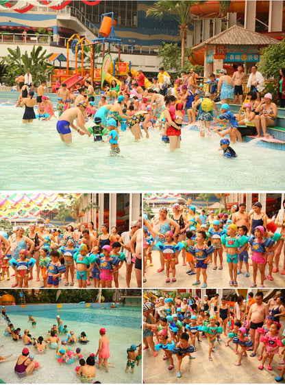 Kids Pool Floats Baby Swimming Vest Foam Armbands Buoy for Infants Better than Inflatable Rings for Learning to Swim