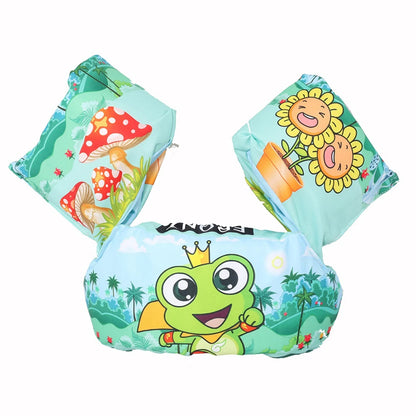 Baby Float Cartoon Arm Sleeve Life Jacket Swimsuit Foam Safety Swimming Training Floating Pool Float Swimming Ring Children Swim