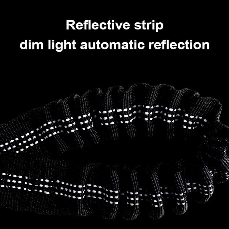 Dog Car Seat Belt Dog Seat Belt Leash Vehicle Belt Adjustable Cushioning Elastic Reflective Safety Rope for Dogs Cat
