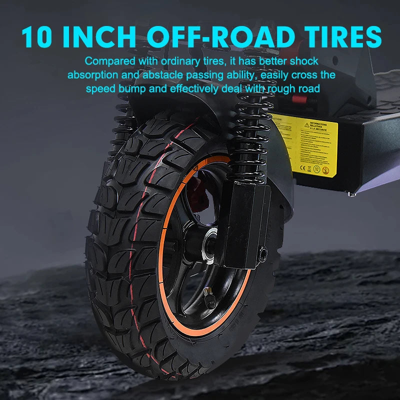 Mankeel MX-14 10" Off-road Tire Kick Electric Scooter 48V 15Ah 45km/h Foldable E-Scooter 800W Motor Electric Scooter For Adult