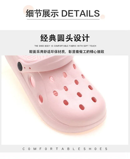 Mens Summer Beach Sandals Unisex Casual Garden Clogs Outdoor Wide Toe Cross Sandals for Ladies Non Slip House Shower Slippers