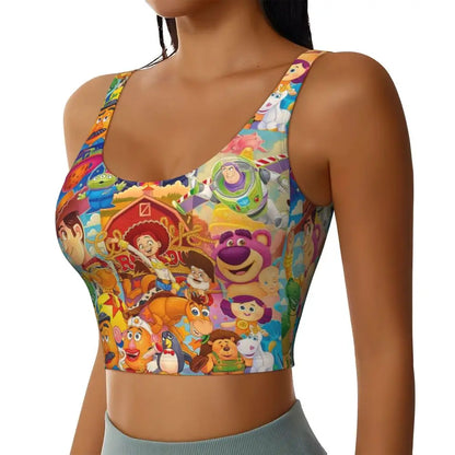 EtherealBe Toy Story Jessie Sports Bra for Women