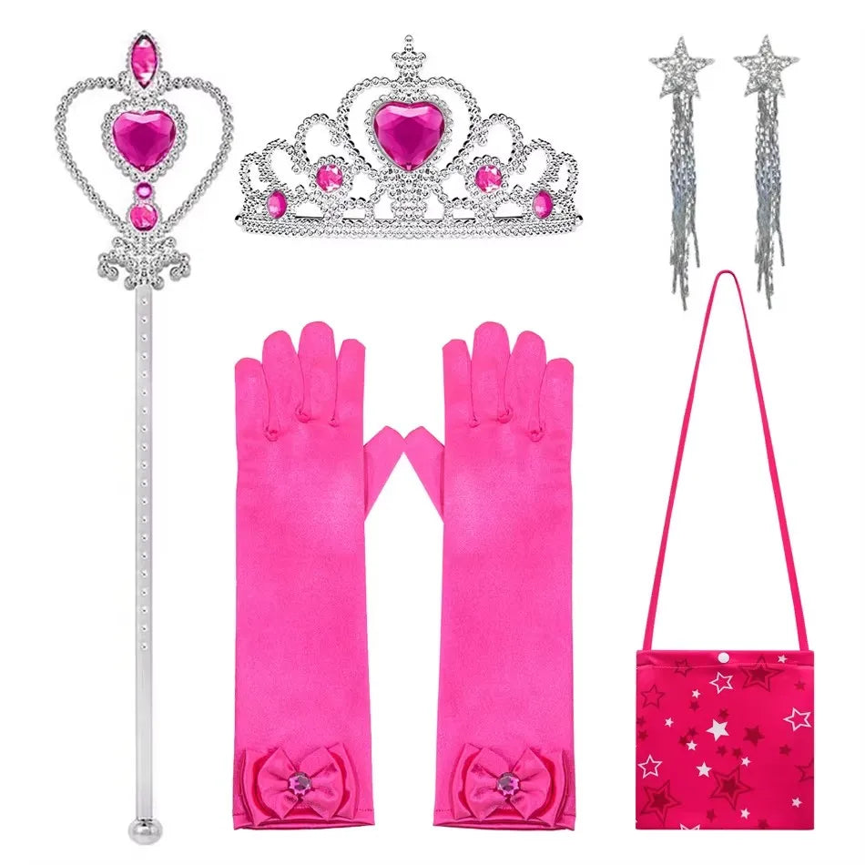 EtherealBe pink cowgirl cosplay set for kids - 10pc costume