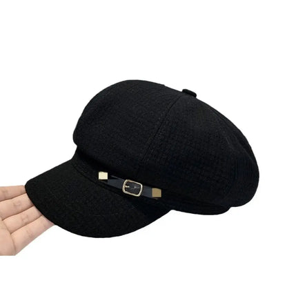 Fashion Designer Winter Women Berets Female Retro Berets Caps for women Hats Bonnets Hats for Women Octagonal Newsboy Hat