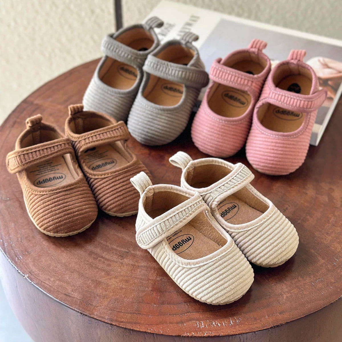 Baby Spring and Autumn Shoes Cute Toddler Girl 0-9-18 Months Infant Shoe Soft Breathable Anti-slip Sole High Quality
