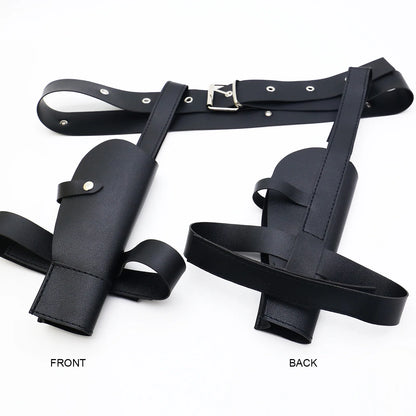 Ancient Tombs Game women Lara Gun Holster Western Denim Belt Cosplay Role-Playing guns holder band belts costumes