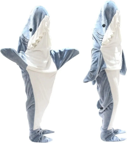 Small Cosplay Shark Onesies Costumes Suit Adult Pyjamas Cartoon Halloween Christmas Carnival Sleepwear Jumpsuit Clothes Hombre