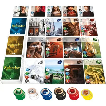 Space Cowboys Splendor Board Game Marvel-Duel  Board Game Jewel Pad English Battle Party Friends Party Role Play Game Collection