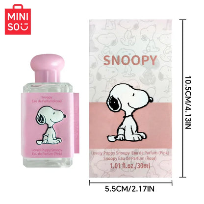 MINISO & SNOOPY Women Perfume Original Luxury Fruity Floral Fragrance For Woman Spray 30ML Girl Birthday Present Children Gift