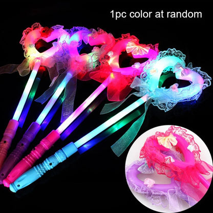 Glowing Magic Wand Flash Fairy Wand Children Kids Christmas Party Stalls Toys Halloween Small Gifts for Party Festival Bulk