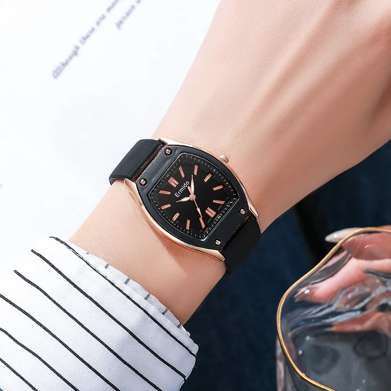 2024 New Arrival Fashion Quartz Watches For Women Ladies Girls Gift Watch Candy Color Silicone Band Wristwatch Relojes Feminin0