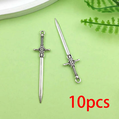 10/12pcs Halloween Decorate Charms Alloy Skull moth,Spider,Bull Head,bat Pendants for DIY Jewelry Making Accessories