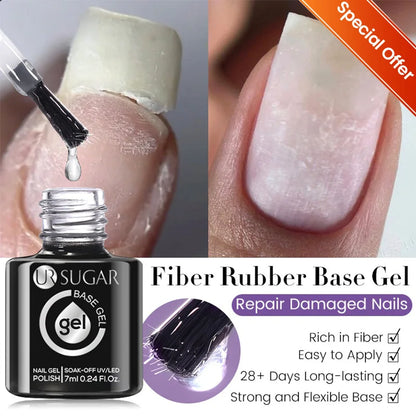 UR SUGAR 15ml Champagne Gold Sliver Reflective Glitter Gel Nail Polish Varnish Semi Permanent Soak Off UV Gel For Manicure Art