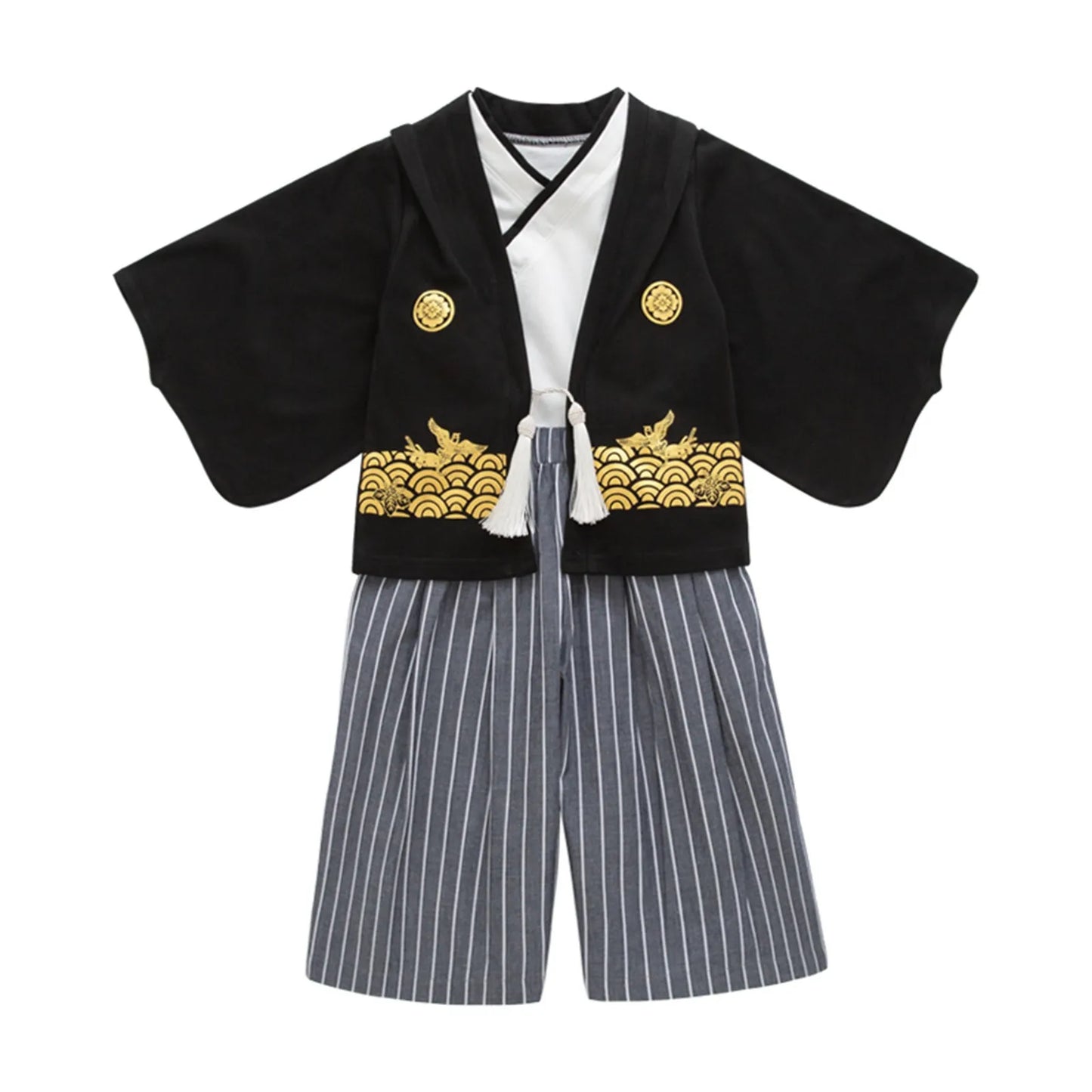 Baby Kimono Set Traditional Jinbei Kimono For Toddler