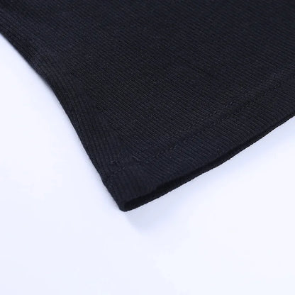 Autumn Women tshirt Hollow Out Solid Black White Long Sleeve Knitted Tee Tops Casual Slim O Neck 2020 Fashion t shirt