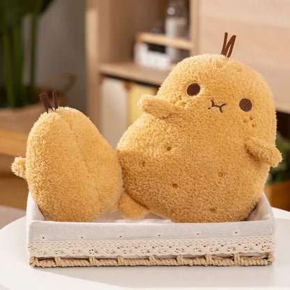 Squishy Potato Plush Toy Happy Fruit Plush Pillow Soft Stuffed Food Spud Doll Super Cute Peluche Kids Birthday Christmas Gift