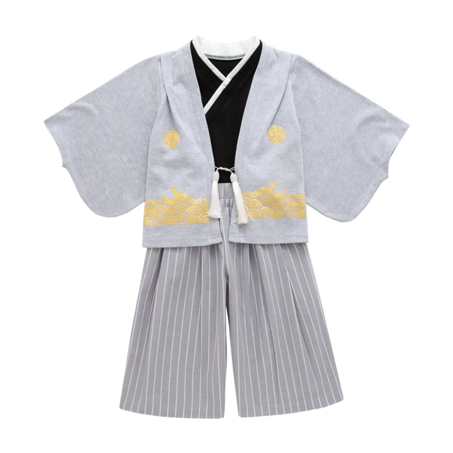 Baby Kimono Set Traditional Jinbei Kimono For Toddler