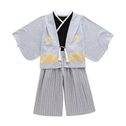 Baby Kimono Set Traditional Jinbei Kimono For Toddler