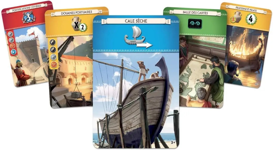7 Wonders Leaders Board Game Expansion (New Version) | Family Board Game | Adult Civilization Board Game | Game Night Strategy B