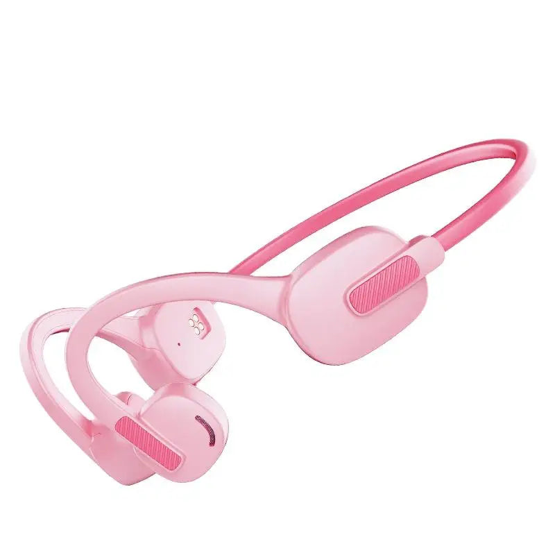 Wireless Speaker Kids Earphones Headset Air Bone Conduction Headphones with Mp3 Gift for Kids Children Girl Boy Student