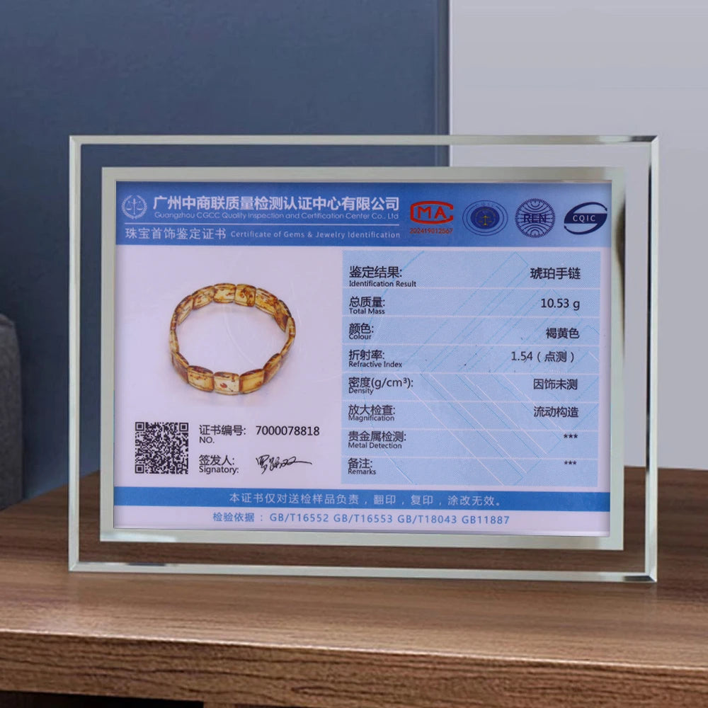 3A Natural Baltic Amber Bangle 11-14x15-17mm - Ultra-Rich Inclusions Bracelet for Collector's Raw Amber Jewelry
