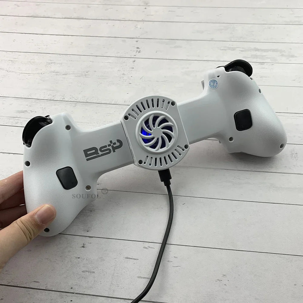 BSP-D11S Stretching Wireless Game Controller For SWITCH/Android/Apple IOS Tablet Gamepad Streaming Handle with Cooling fan